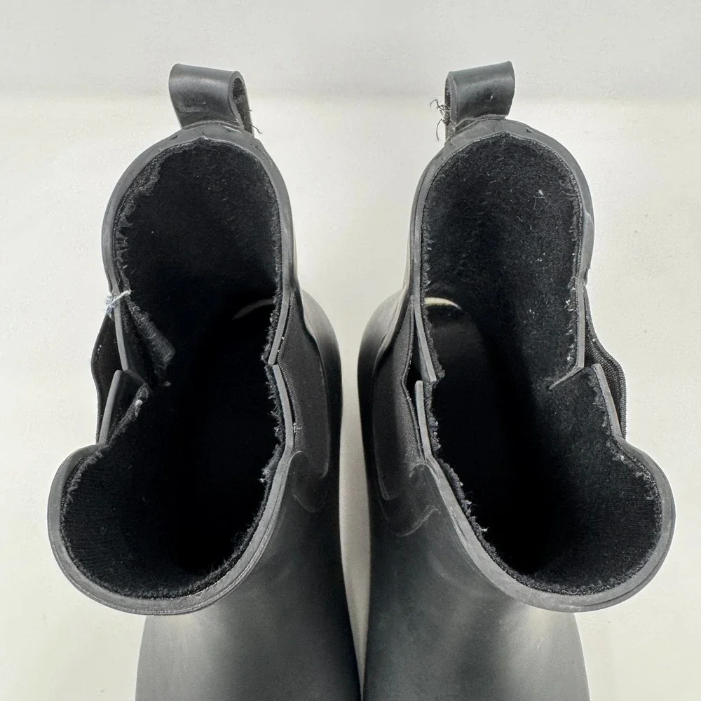 Eddie Bauer Hailey Waterproof Weather Resistant Rain Boots Black Women's Size 11